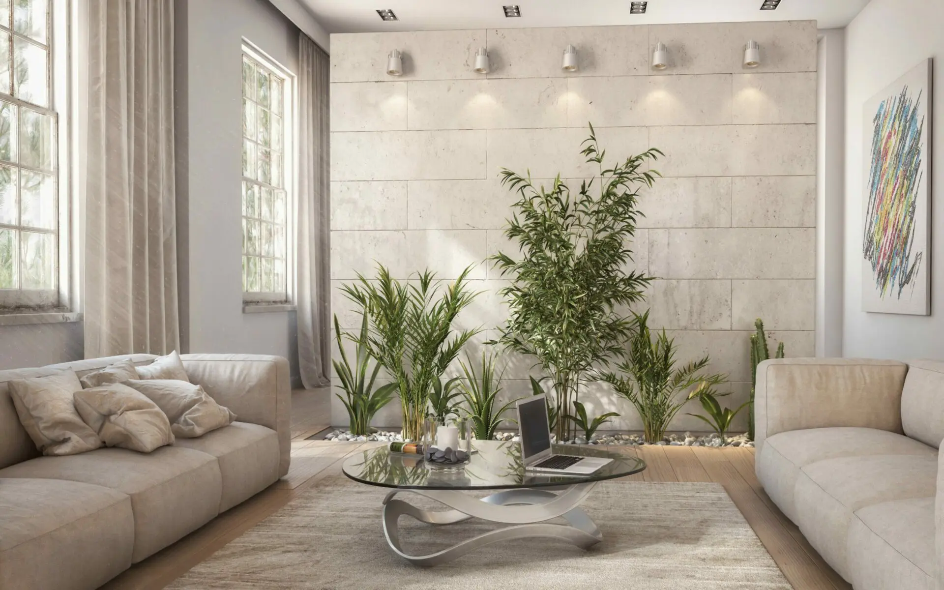 Natural interior design ideas for your property 