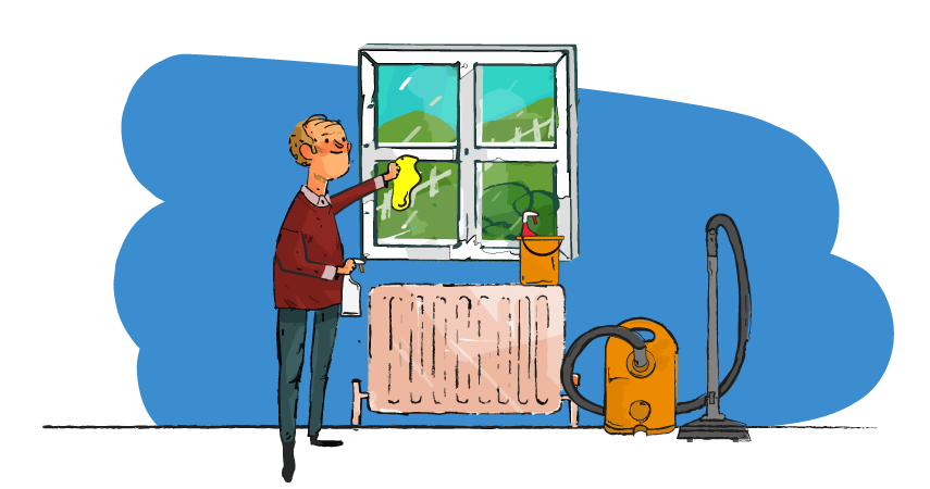 cleaning a rental property cleaning a rental property