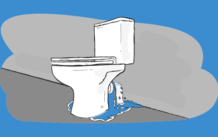 Can a landlord leave a tenant without a working toilet?