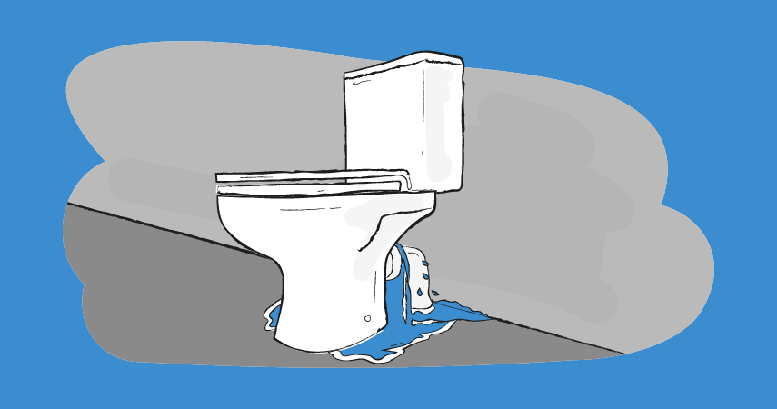 Can a landlord leave a tenant without a working toilet?